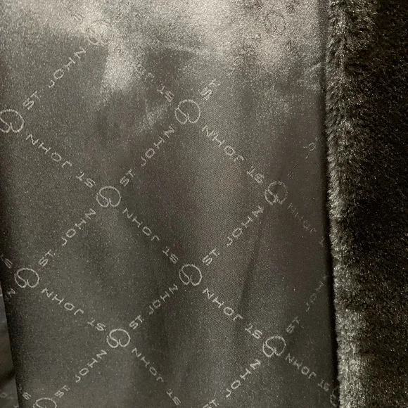 Vintage St. John by Marie Gray Fully Lined Double Breasted Faux Fur Coat - Picture 12 of 13